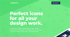 Desktop Screenshot of iconsweets2.com