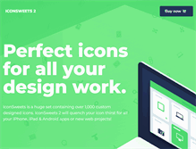 Tablet Screenshot of iconsweets2.com